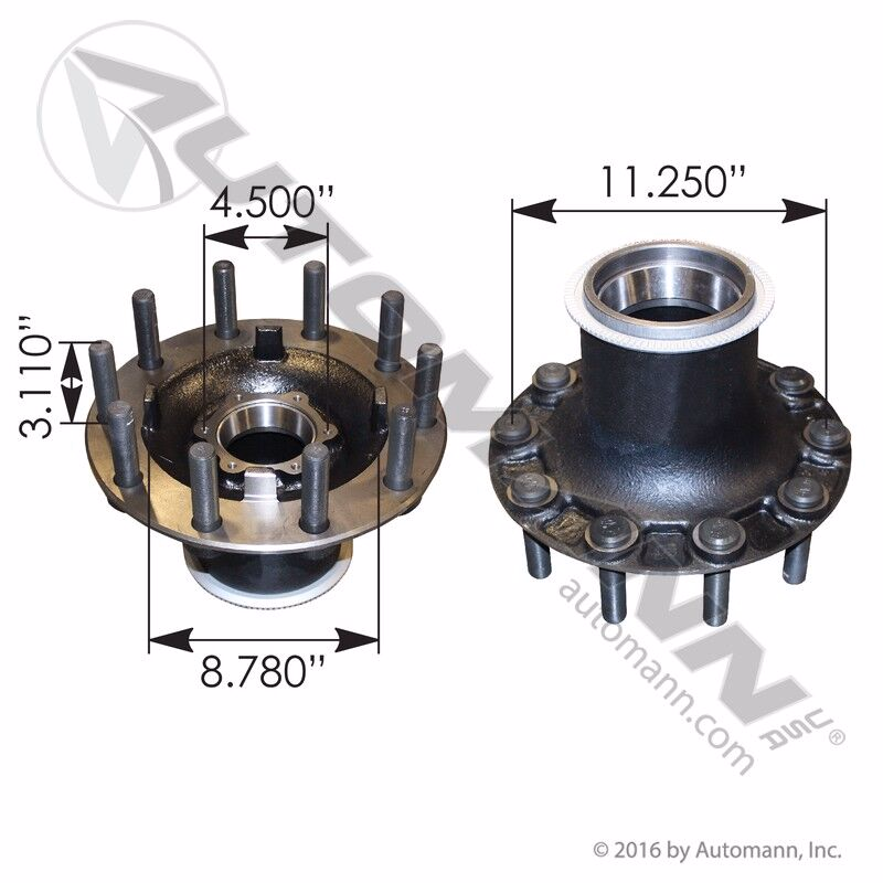 Automann 150.S1101.S1 Steer Hub Assembly