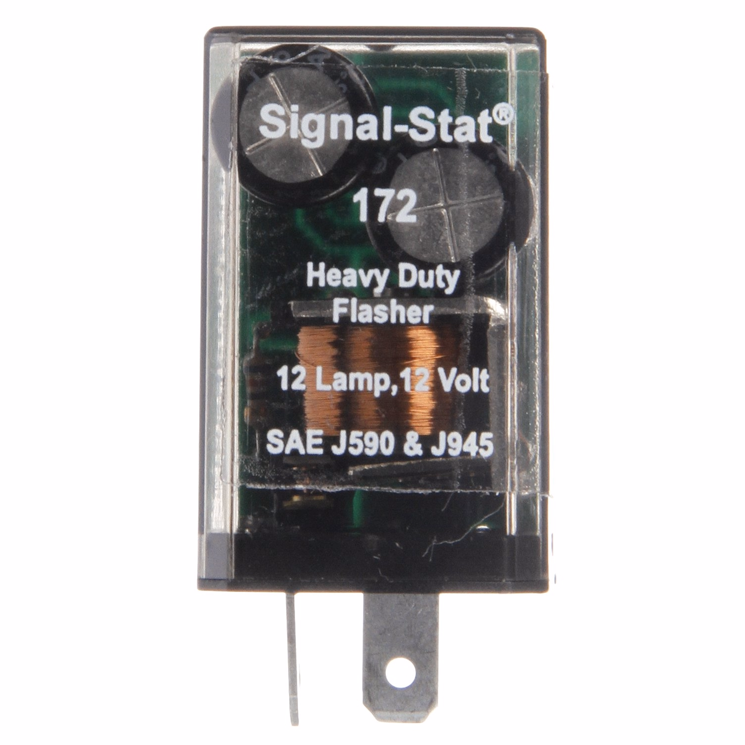 Truck-Lite 12V 2 Terminal Lamp Electro-Mechanical Flashers 1 x 1-1/2'' Rectangular 172