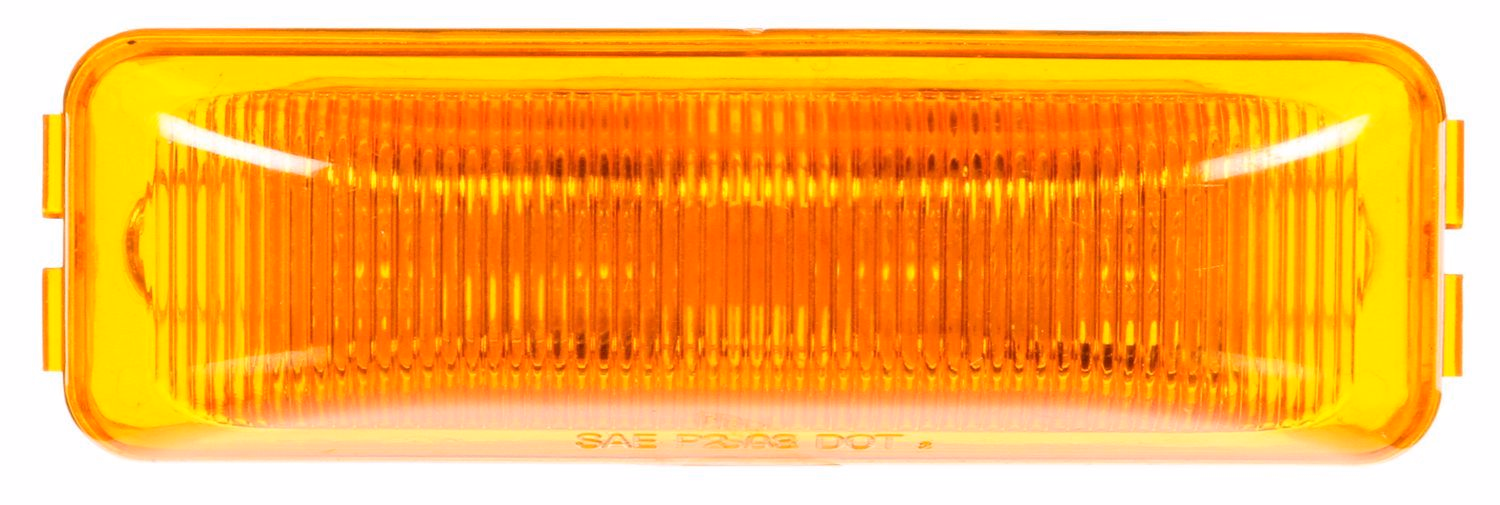 Truck-Lite 1960A LED Signal Stat M/C Yellow Rectangle
