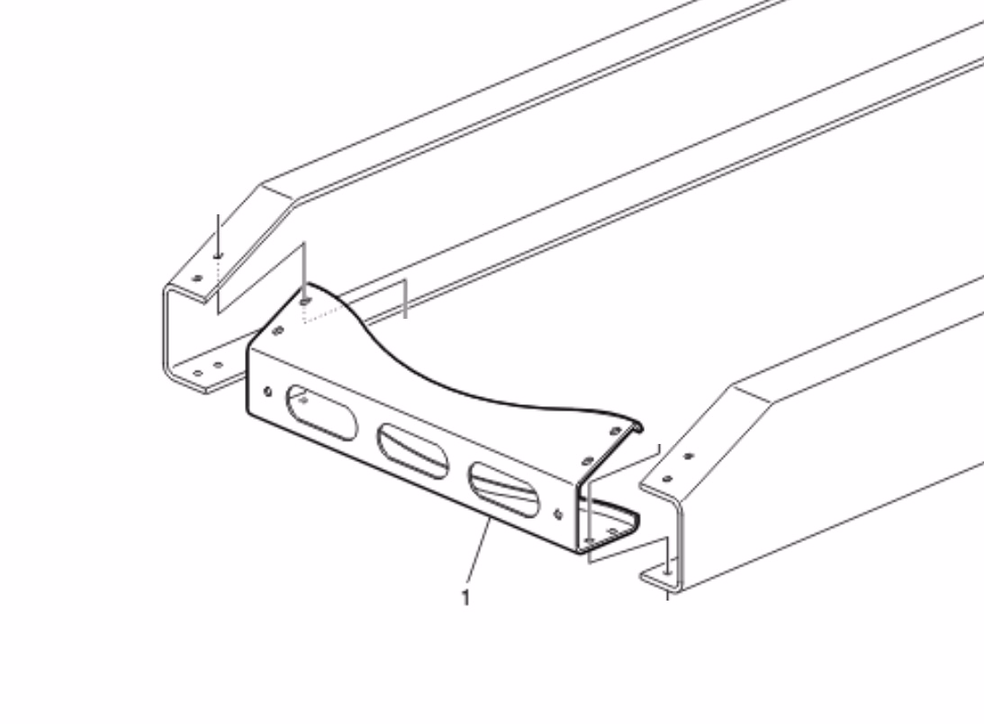 Volvo Truck 20448725 Cross Member, Rear