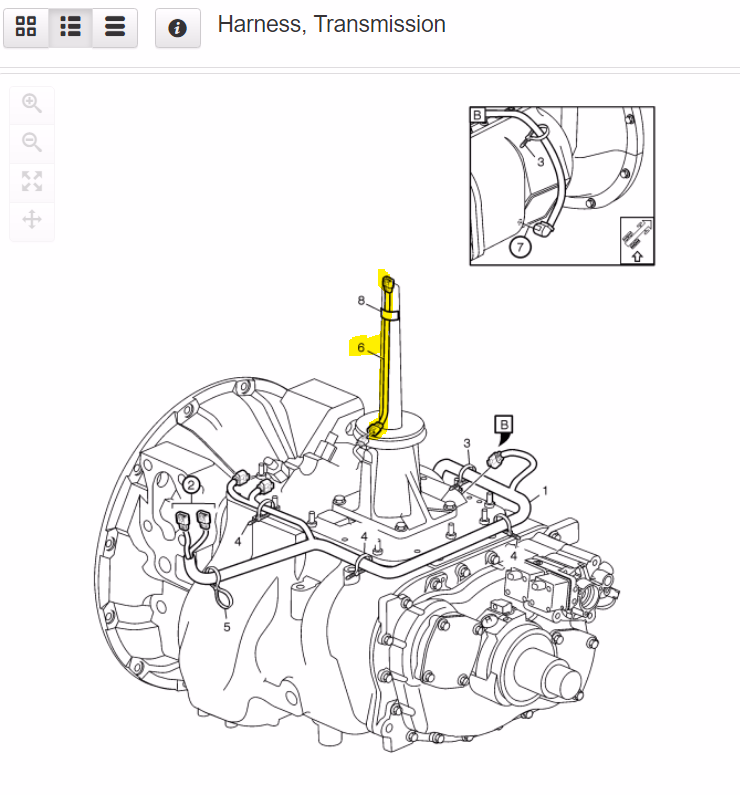 Volvo Truck 20573159 Wiring Harness	