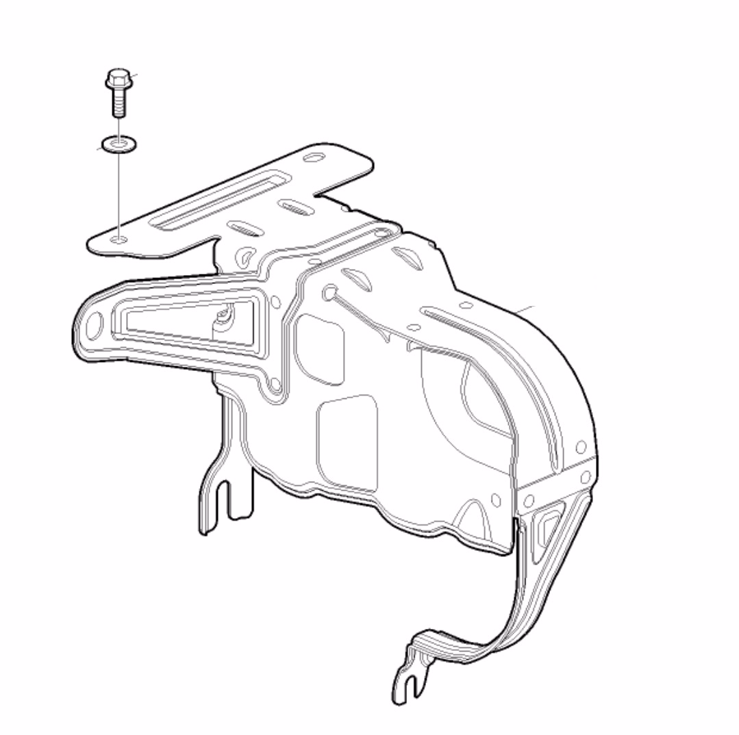 Volvo Truck 20903474 Heat Shield, EGR Cooler