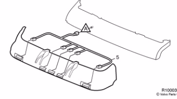 Volvo Truck 20913357 Sunvisor Wiring Harness