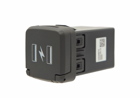 Volvo Truck 22529875 Socket, Dual Charge USB