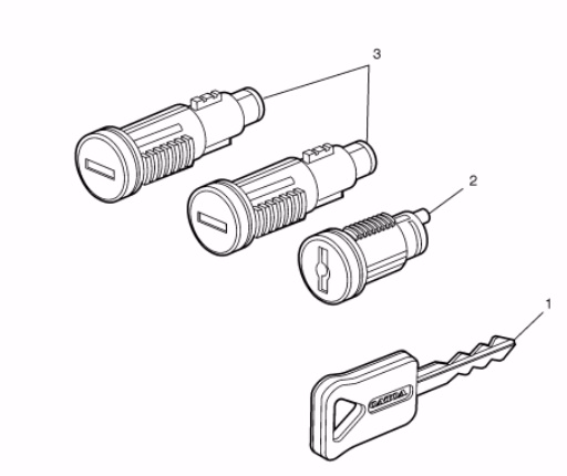 Volvo Truck 23054122 Lock Kit