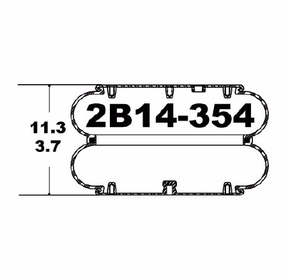 2B14-354 Side View