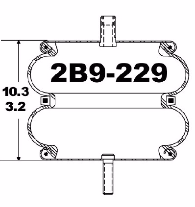 2B9-229 Side View