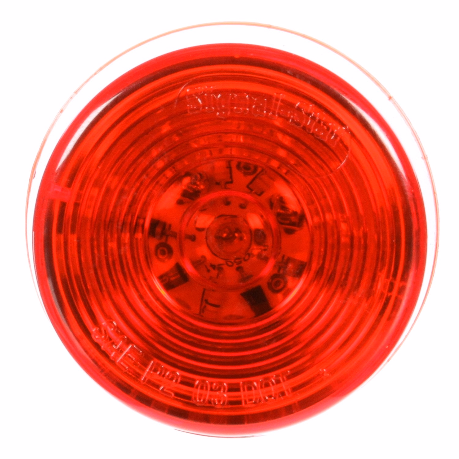 Truck-Lite 3050 Red Marker &amp; Clearance LED 2'' Round 10 Diode Pattern