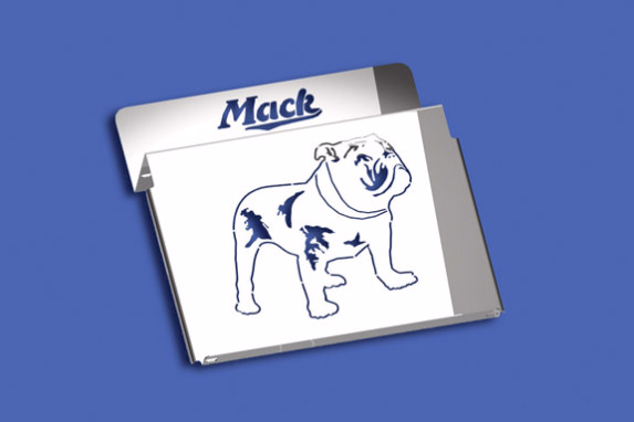 Mack Truck Heat Shield Cap for 2008+ CHU/CXU Models 3281-MSS144