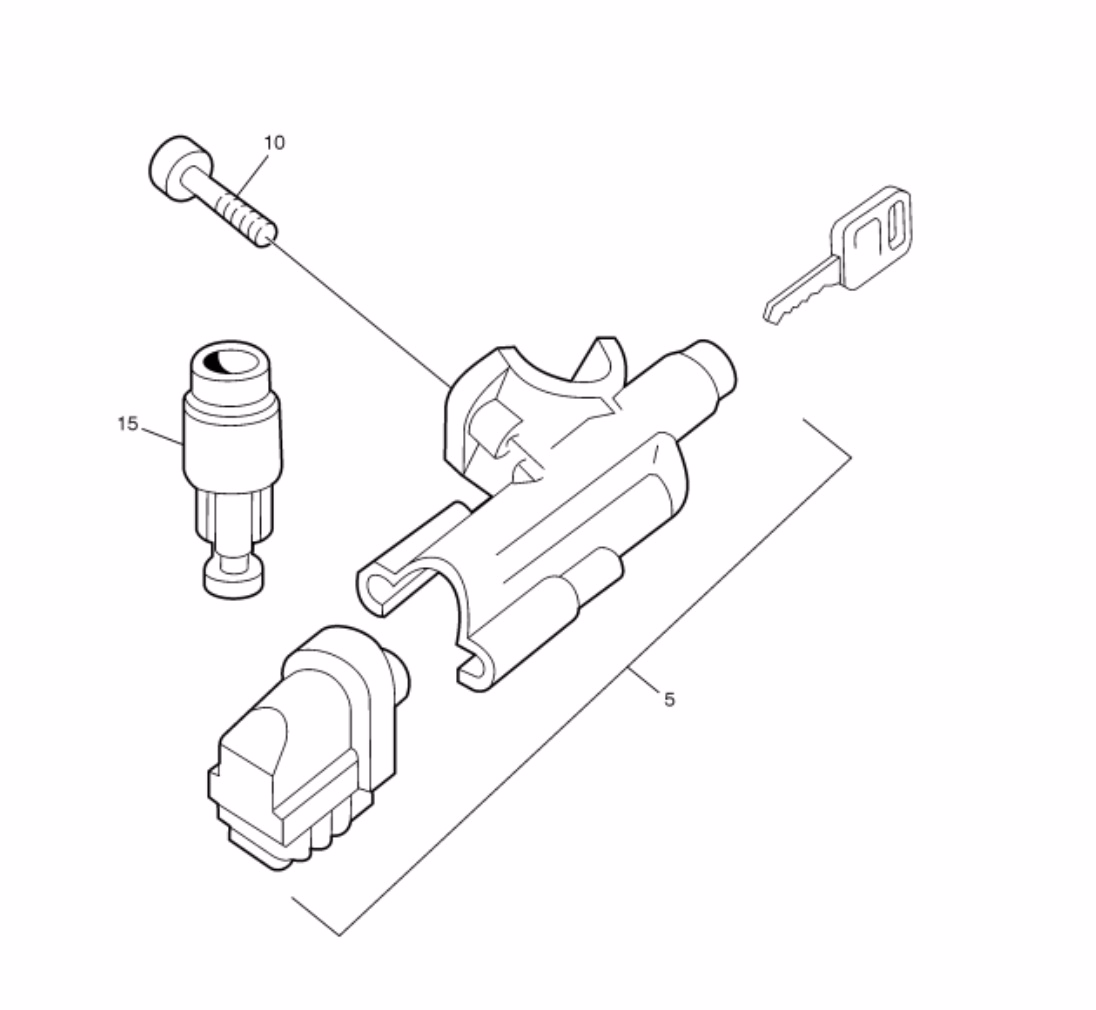 Volvo Truck 3980629 Lock Kit 