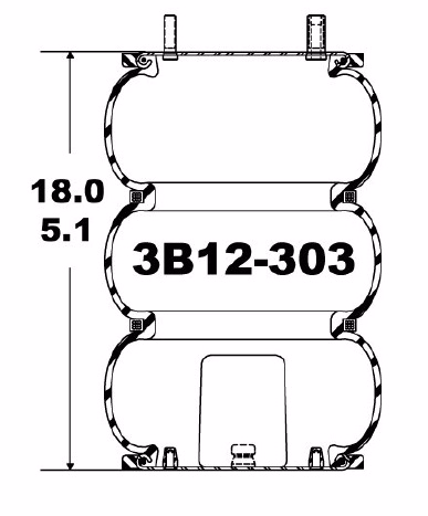 3B12-303 Side View