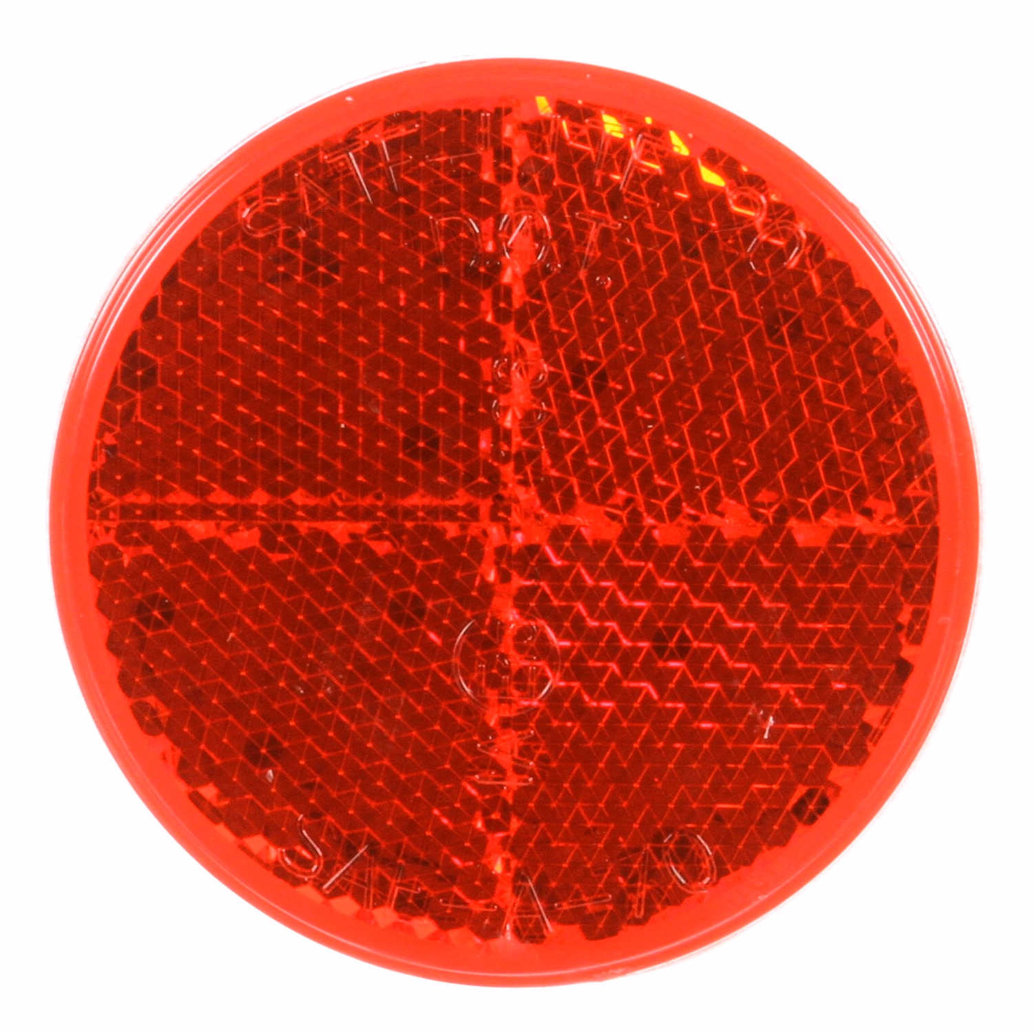 Truck-Lite 45 Reflector 2" Round Red Stick On
