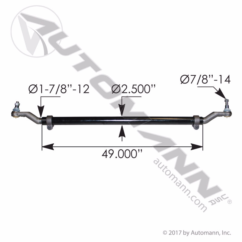 Automann 463.DS5531 Cross Tube Assembly IHC