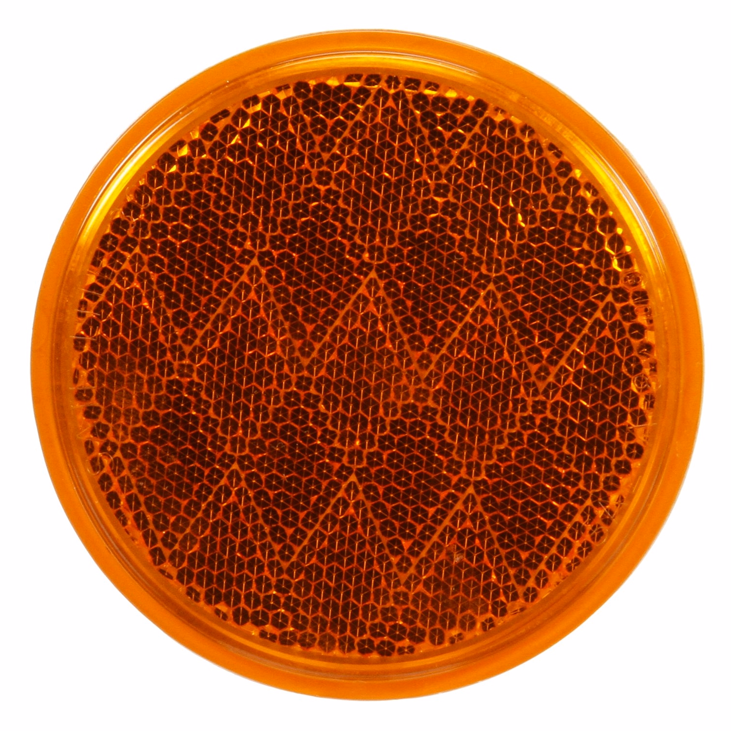 Truck-Lite 47A Vehicle Safety Reflector Yellow 3" Stick On