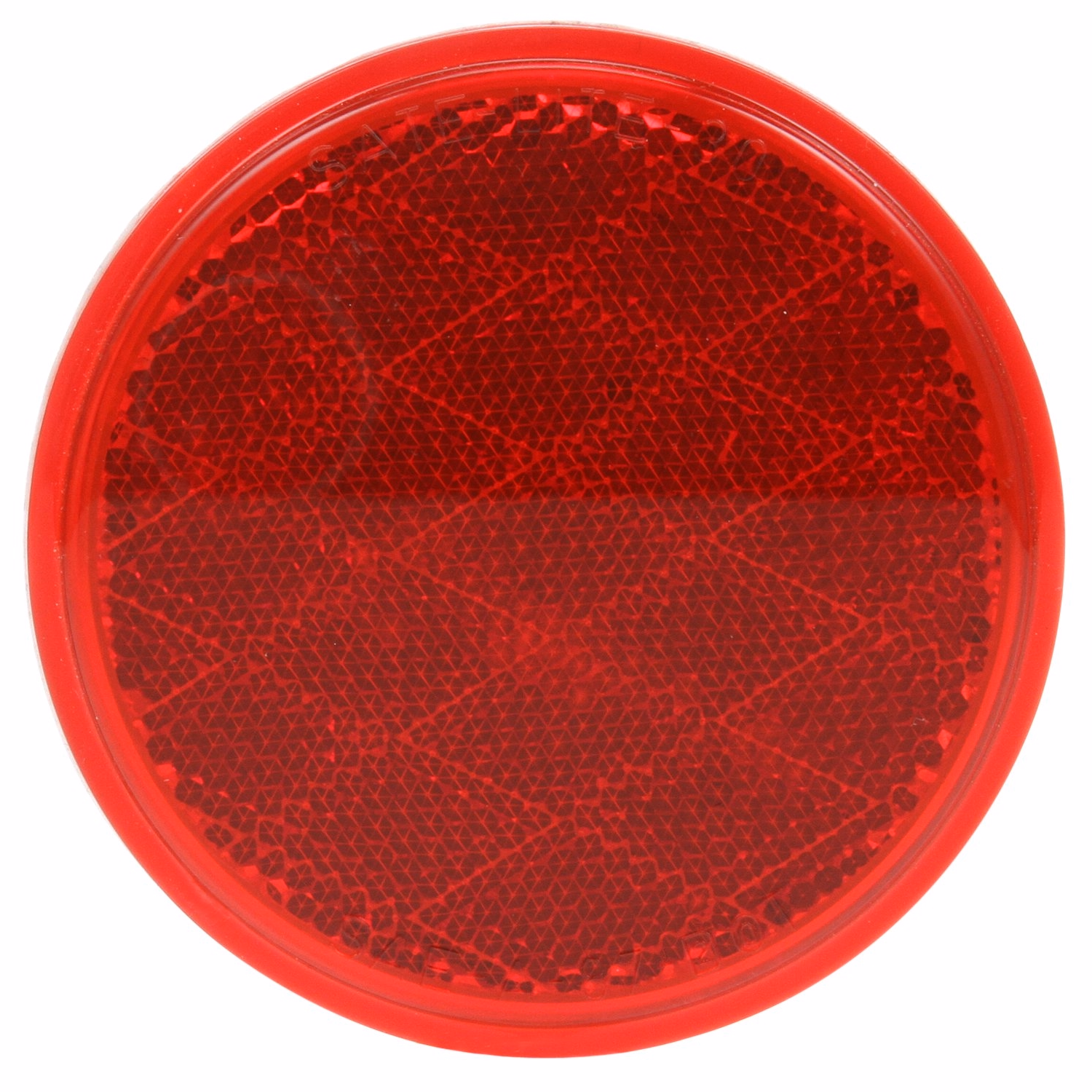 Truck-Lite 47 3-3/16'' Round Stick-On (Red)