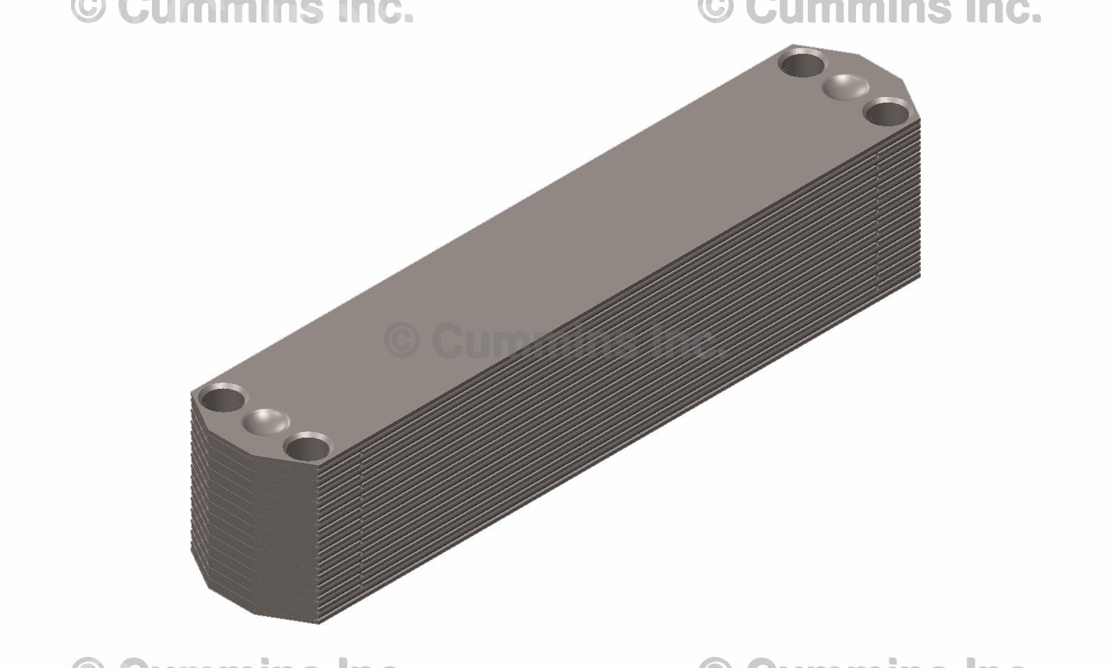 Cummins 4965487 Cooler Core