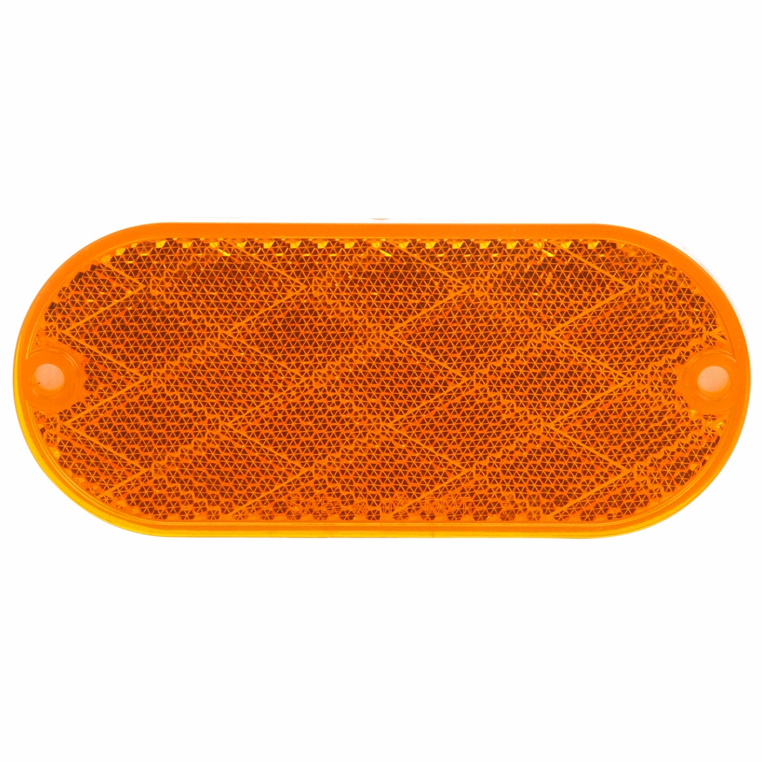 Truck-Lite Hexagon Reflector, Acrylic Yellow 98001Y