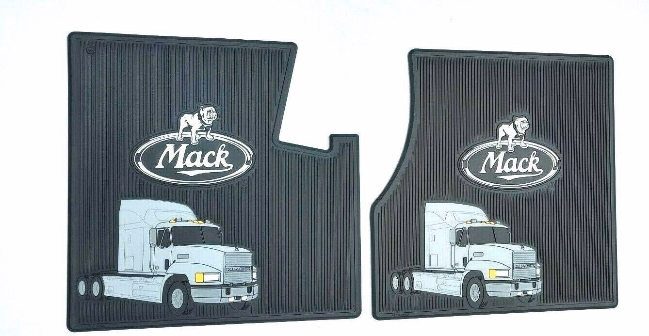 Mack Truck 9291-71FM Floormats CH Logo Pair