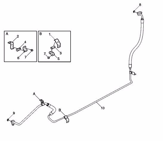 Volvo 78510982 Hose Assembly