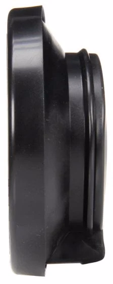 Mack Truck 8413-10700 10 Open Back, Wide Groove, Black PVC, Grommet for 10 Series and 2.5 in. Lights, Round