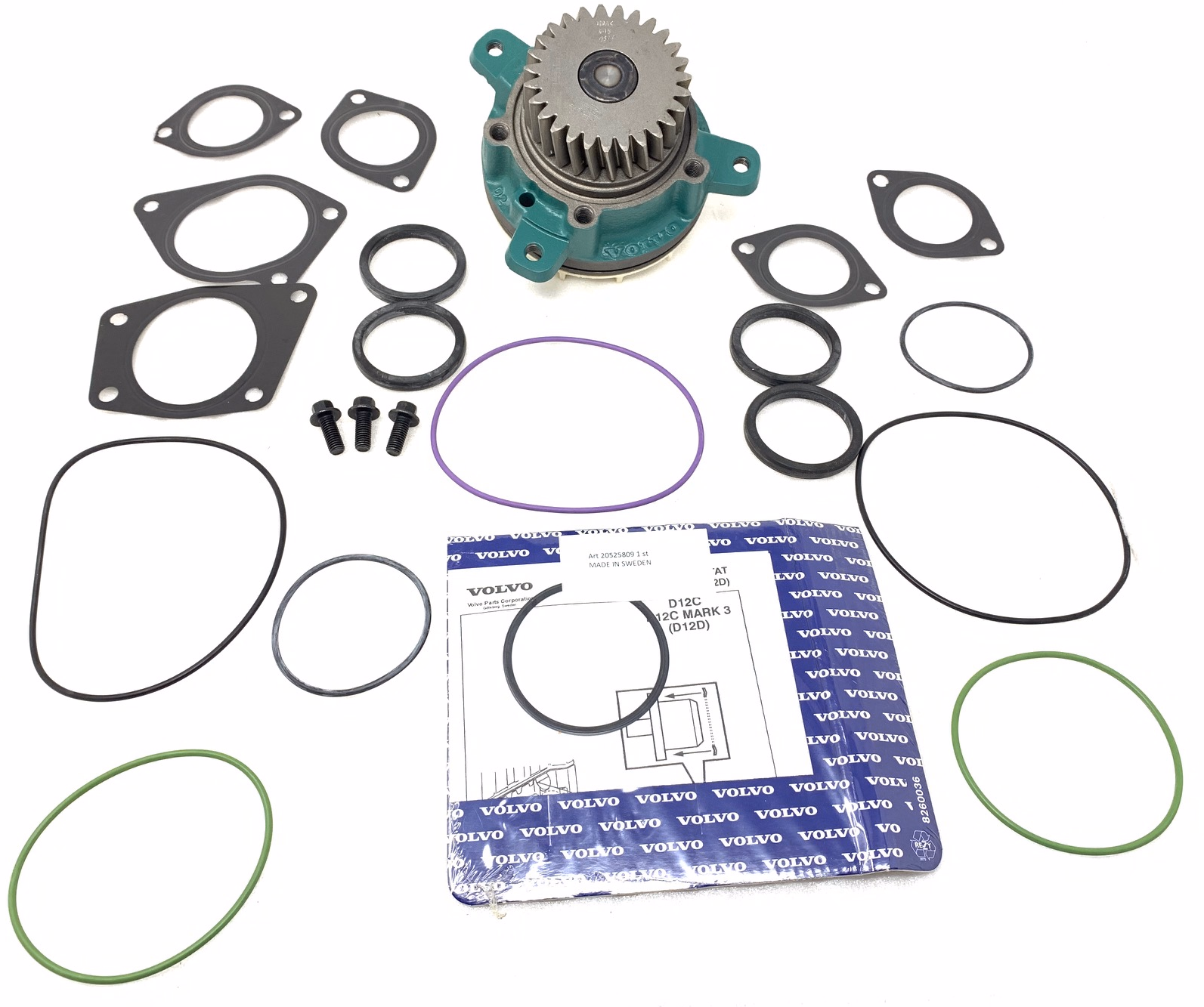 Mack Truck 85000786 Coolant Pump Kit