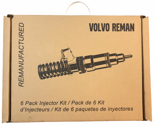 Volvo 85143382 Unit Injector Kit - 6-pack of 85013611