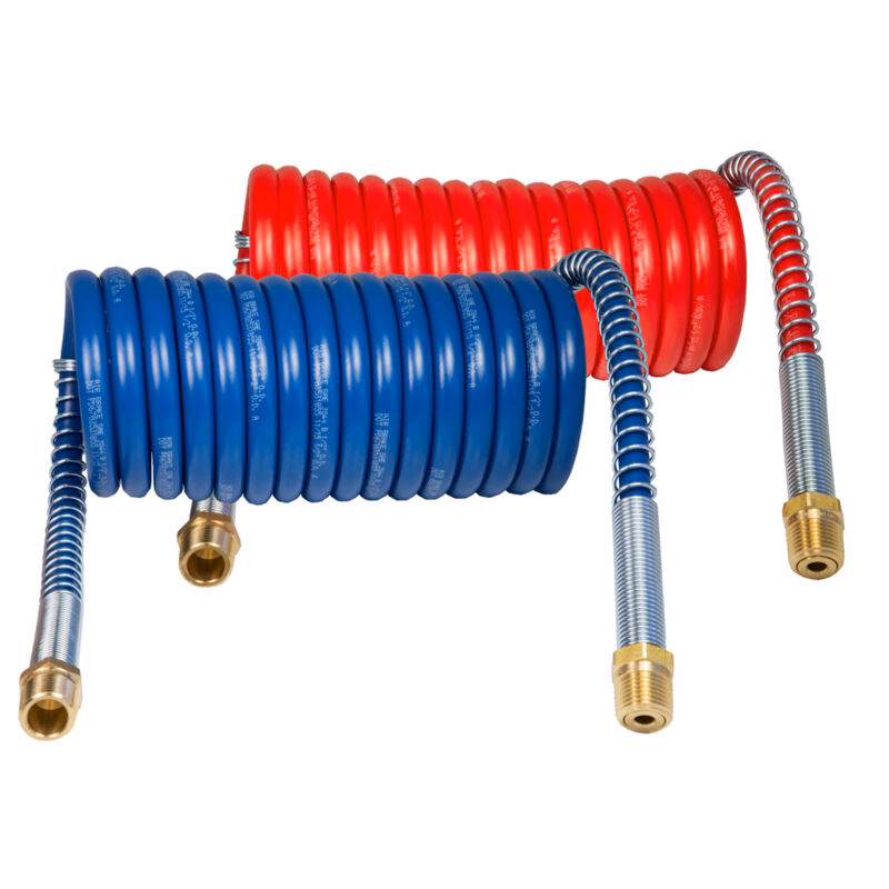 Road Choice AC20S Air Brake Coil - 20 Ft, Red &amp; Blue Set