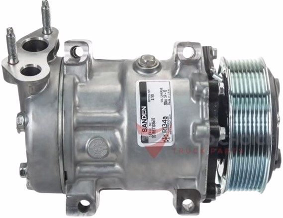 Road Choice ACC4476 Sanden Compressor, OEM Navistar 3808548-C1