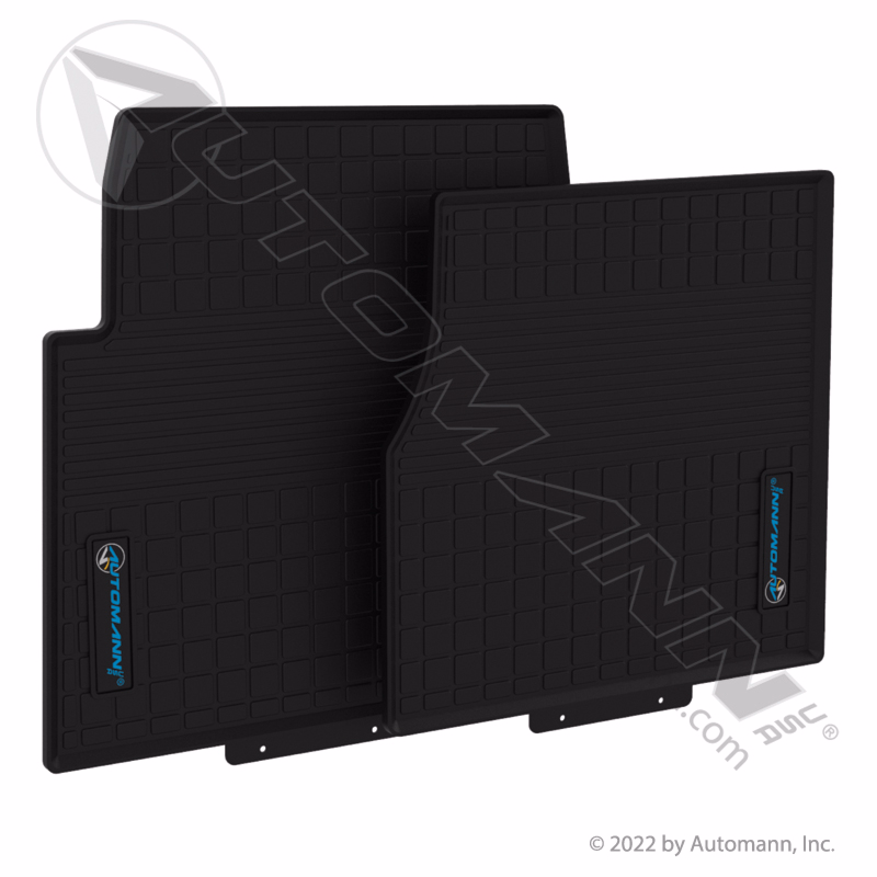 Automann 562.FM62103 Floor Mat 2-PC Set, Mack Granite and Pinnacle