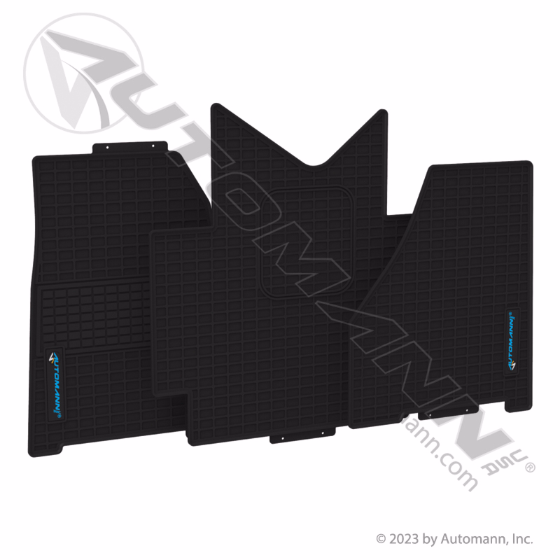 Automann 562.FM46102 3-PC Floor Mat Set, Freightliner Cascadia 116, 126