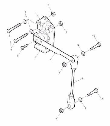 Volvo Truck 21644757 RH Level Control  Valve