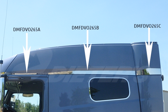 Dieters 23521682 Upper Sleeper Trim - Volvo VNL740