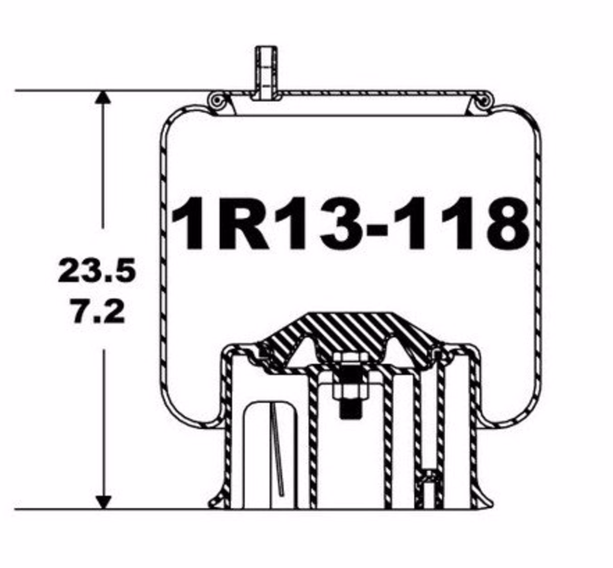 1R13-118 Side View