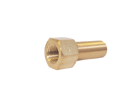 Hadley H15189 Nipple, 1/8 NPT*U/16-24UNS