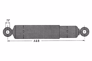 Hendrickson S-20002 Shock Absorber