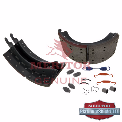 Meritor 8235-KSMA20014707QP Service Brake Shoe and Lining Kit