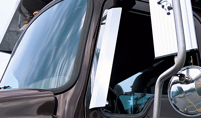 Mack Truck Granite Door Window Deflectors 3281-MSSG024