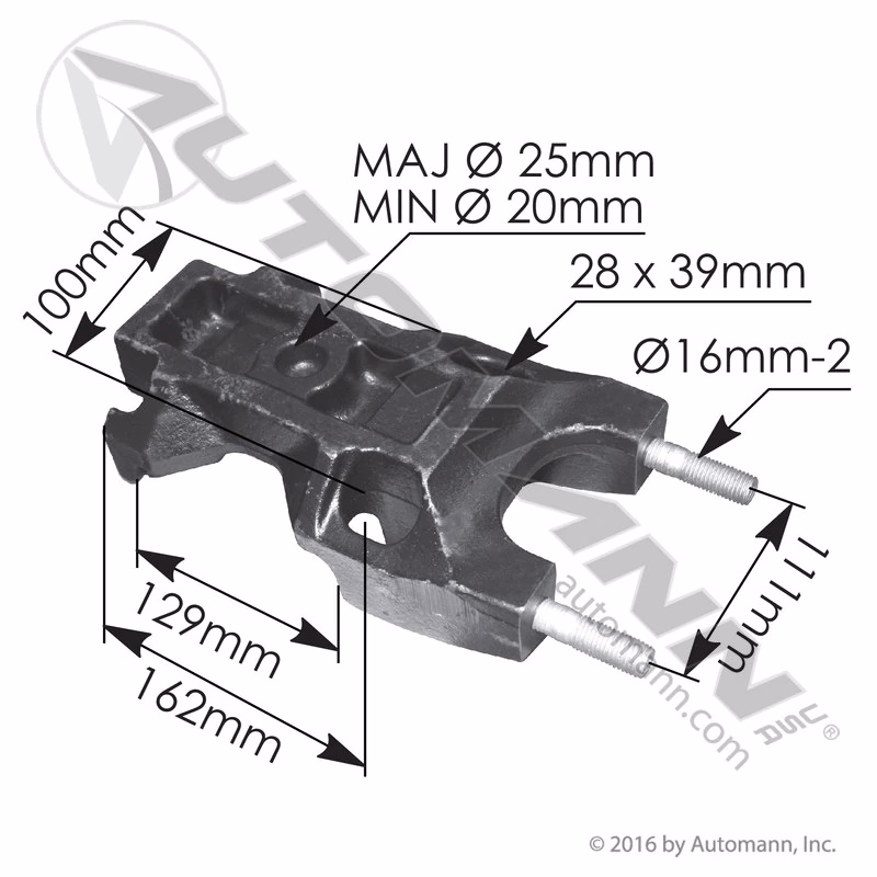Automann MHS6254 Spring Seat, Left, Same as Mack 25175969