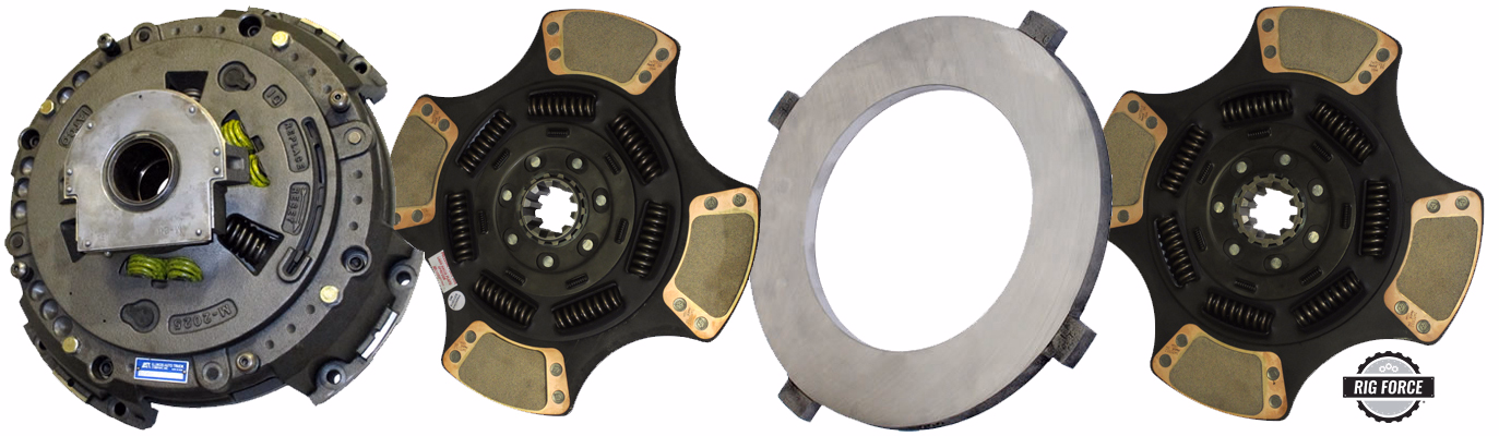 RIG FORCE RFNMU701-304-4 HEAVY-DUTY, SELF-ADJUSTING 15-1/2" CLUTCH ASSEMBLY