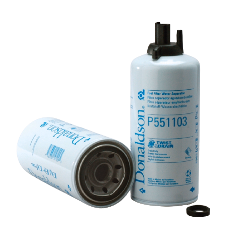 Donaldson P551103 Fuel Filter, Water Separator Spin-On Twist &amp; Drain