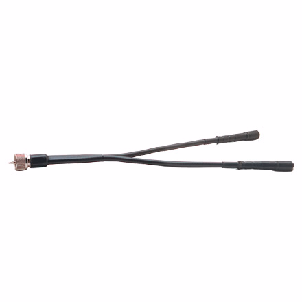 Pana-Pacific 5165-PSODMM1Y 1 foot Coax Yoke For Dual CB Antenna Hookup
