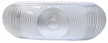 Road Choice BUL70 Backup Light; 6" Oval Sealed; recessed-mount