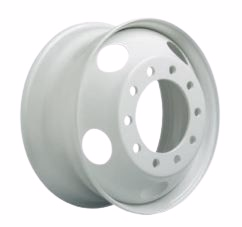 Rig Force RF-SW225H5 White Steel Wheel