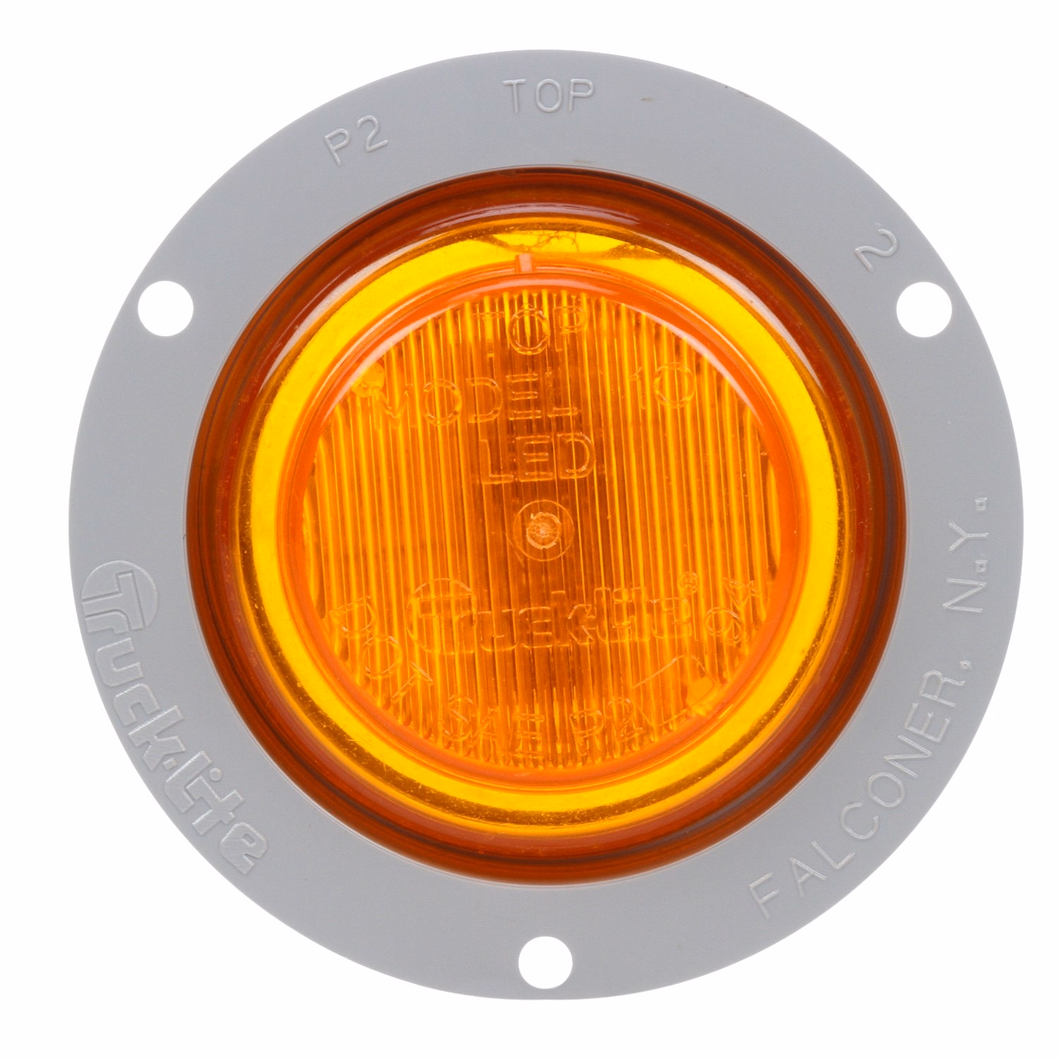 Truck-Lite 10251Y Yellow Model 10 LED Marker Light w/Flange