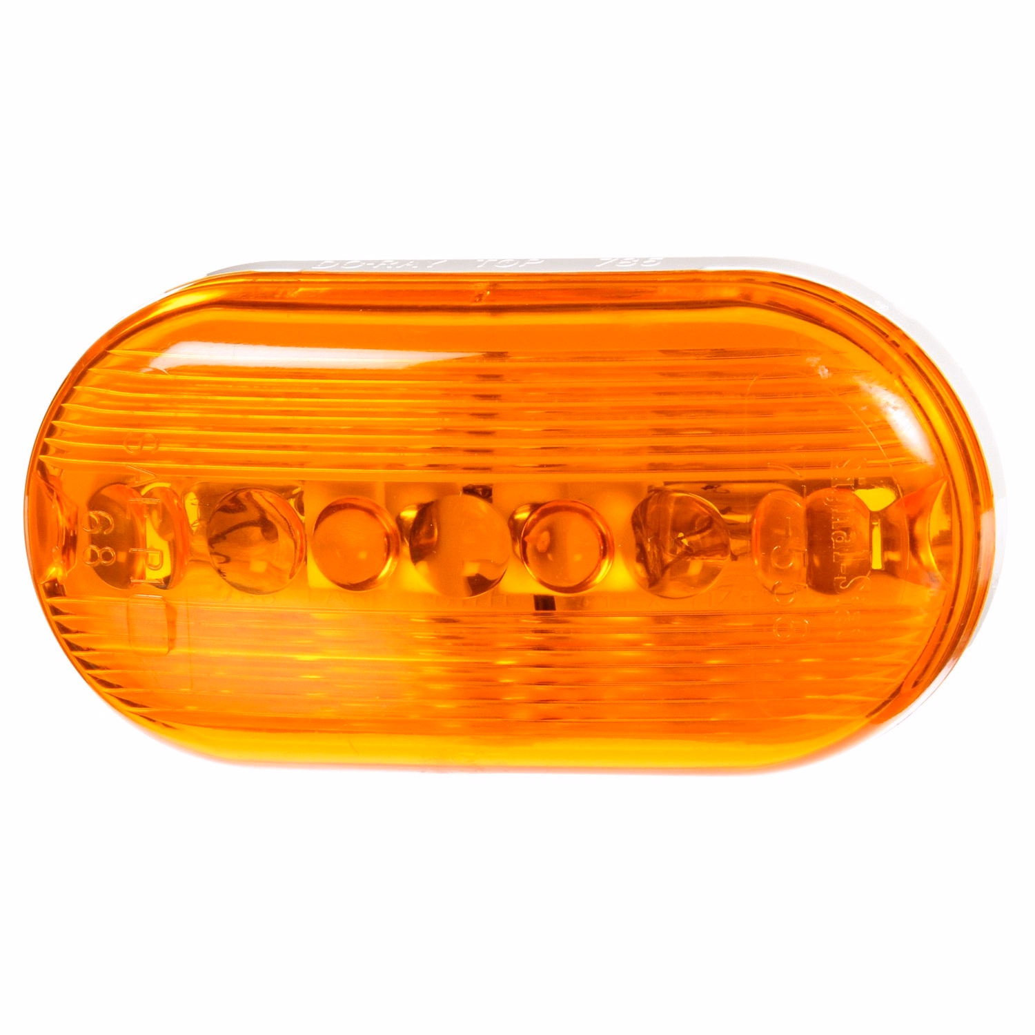 Truck-Lite 1259A Shock/Mount Two Bulb - Bulb Replaceable Yellow 