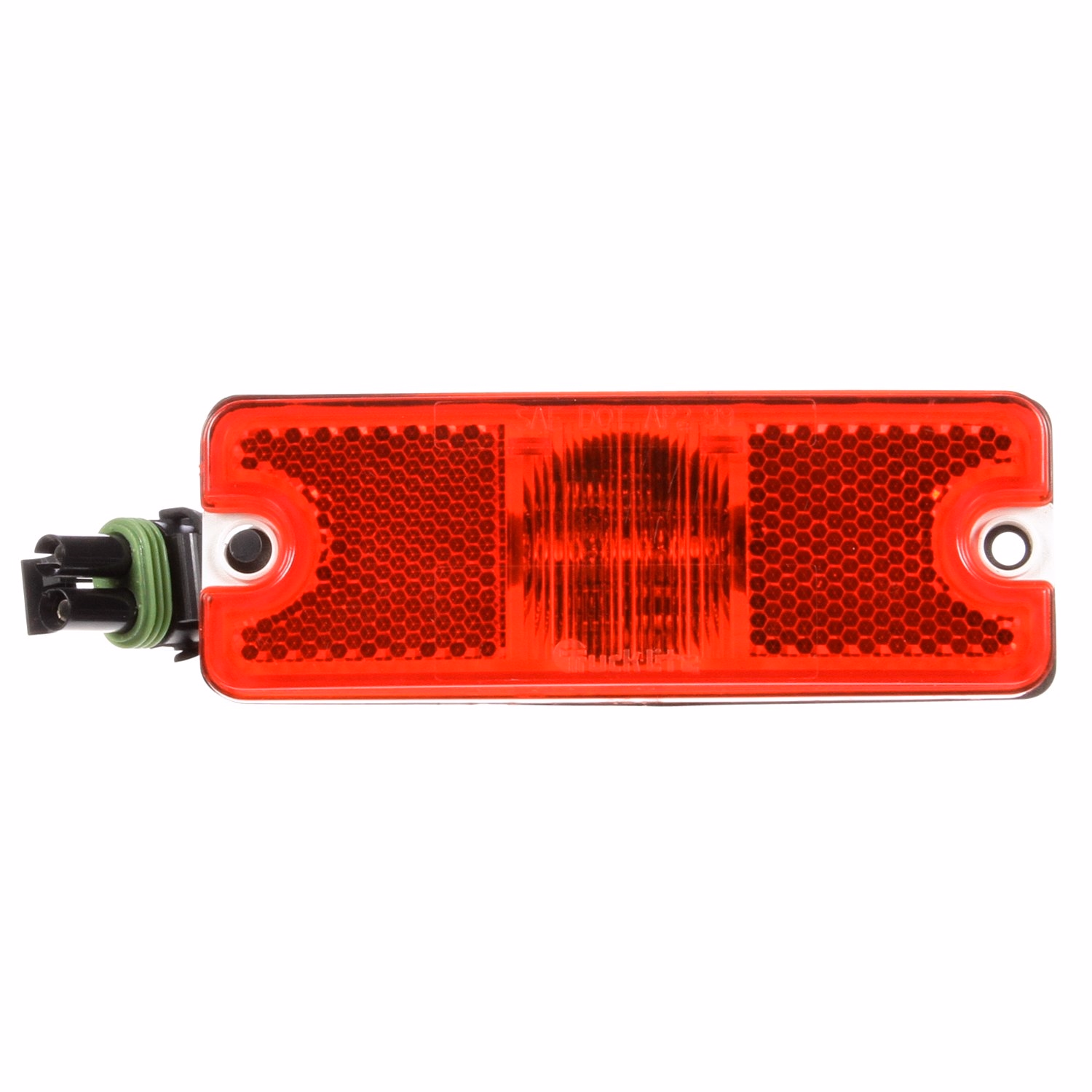 Truck-Lite Model 18 Marker &amp; Clearance LED Sealed 3 Diode Pattern LED Lamp w/Packard #12015792, Red 18070R