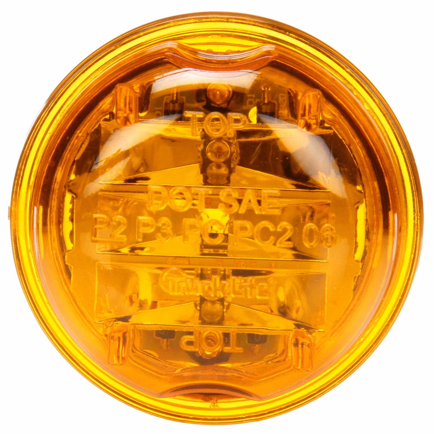 Truck-Lite 30275Y Model 30 Yellow, 30 Series Marker &amp; Clearance PL-10 Connection Lamp