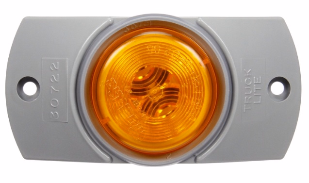 Truck-Lite 30504Y Model 30 Deflector Mount Marker Light - Yellow