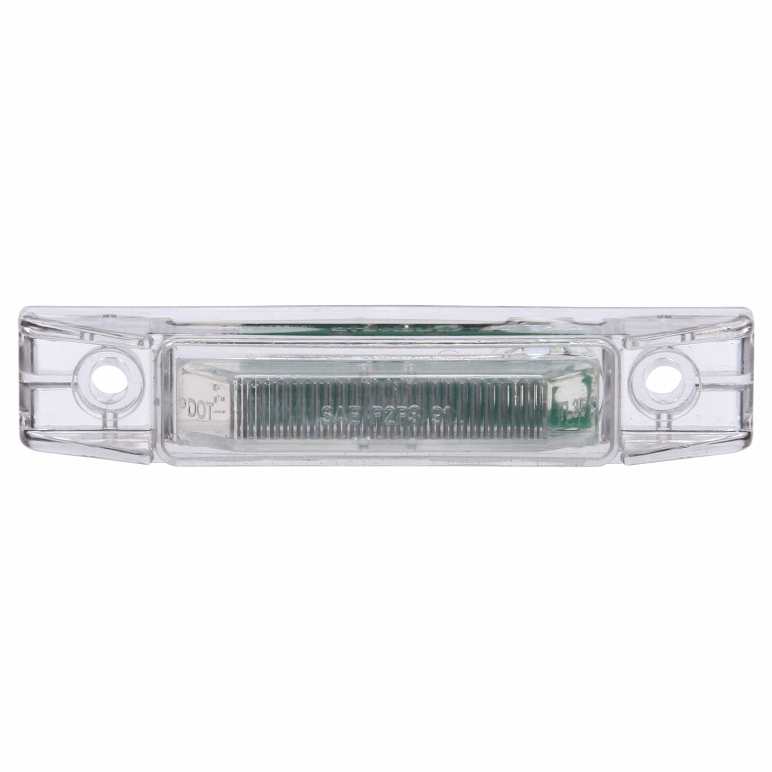 Truck-Lite 35201R Red Model 35 Marker Lamp with Clear Lens