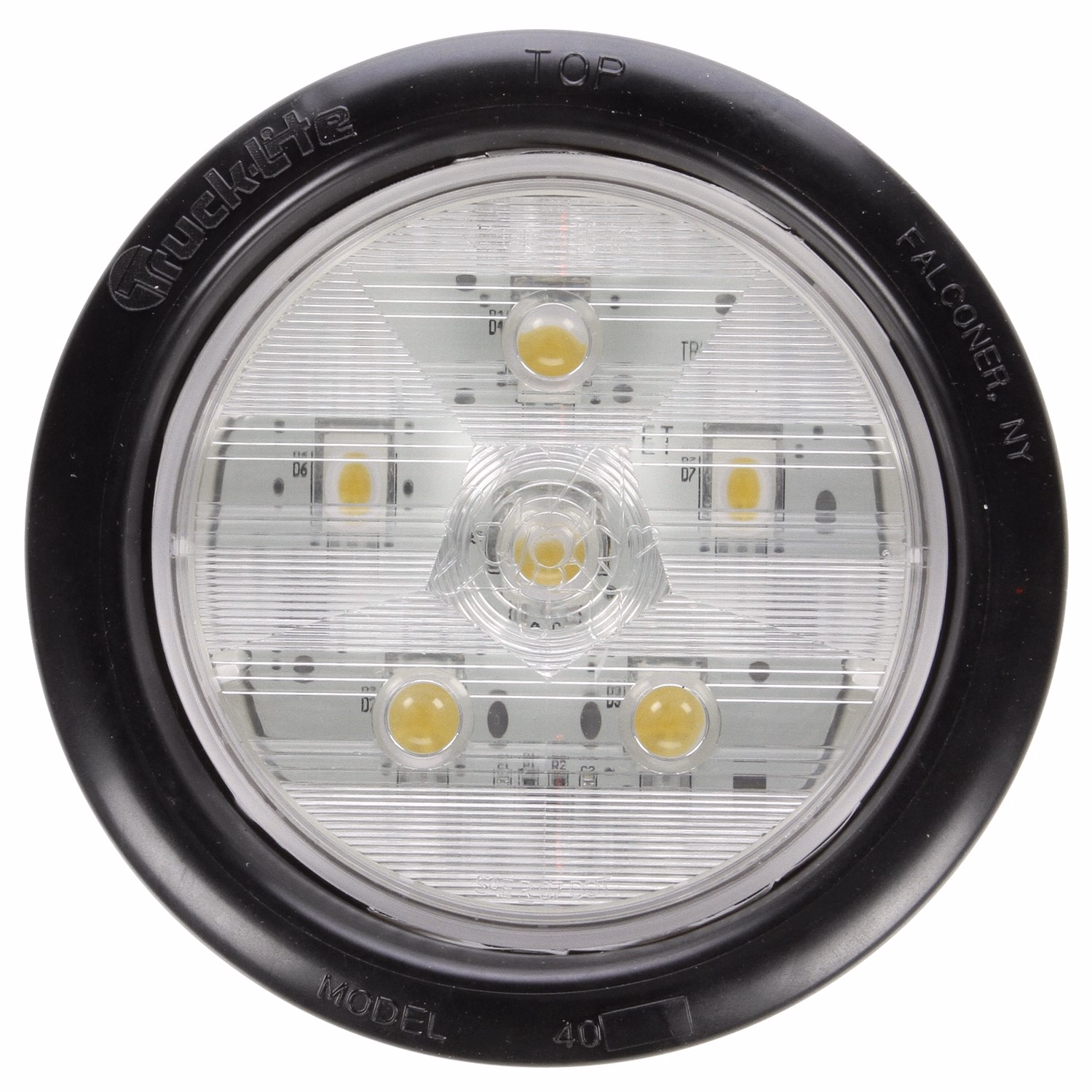Truck-Lite Super 44 Series LED Back-Up Lamp 6 Diode Pattern 44184C